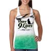  Next Level Ombre Burnout Racerback Tank Thumbnail
