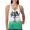  Next Level Ombre Burnout Racerback Tank Thumbnail