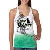  Next Level Ombre Burnout Racerback Tank Thumbnail