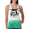  Next Level Ombre Burnout Racerback Tank Thumbnail