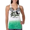  Next Level Ombre Burnout Racerback Tank Thumbnail