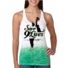  Next Level Ombre Burnout Racerback Tank Thumbnail