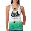  Next Level Ombre Burnout Racerback Tank Thumbnail