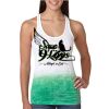  Next Level Ombre Burnout Racerback Tank Thumbnail