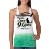  Next Level Ombre Burnout Racerback Tank Thumbnail