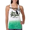  Next Level Ombre Burnout Racerback Tank Thumbnail