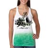  Next Level Ombre Burnout Racerback Tank Thumbnail