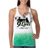  Next Level Ombre Burnout Racerback Tank Thumbnail