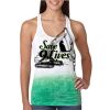  Next Level Ombre Burnout Racerback Tank Thumbnail
