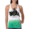  Next Level Ombre Burnout Racerback Tank Thumbnail
