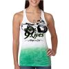  Next Level Ombre Burnout Racerback Tank Thumbnail