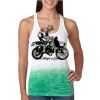  Next Level Ombre Burnout Racerback Tank Thumbnail