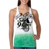  Next Level Ombre Burnout Racerback Tank Thumbnail