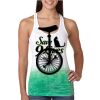  Next Level Ombre Burnout Racerback Tank Thumbnail