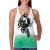  Next Level Ombre Burnout Racerback Tank Thumbnail