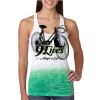  Next Level Ombre Burnout Racerback Tank Thumbnail