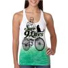  Next Level Ombre Burnout Racerback Tank Thumbnail