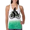 Next Level Ombre Burnout Racerback Tank Thumbnail