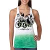  Next Level Ombre Burnout Racerback Tank Thumbnail