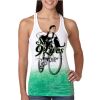  Next Level Ombre Burnout Racerback Tank Thumbnail