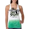  Next Level Ombre Burnout Racerback Tank Thumbnail