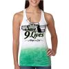  Next Level Ombre Burnout Racerback Tank Thumbnail