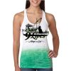  Next Level Ombre Burnout Racerback Tank Thumbnail