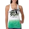  Next Level Ombre Burnout Racerback Tank Thumbnail
