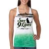  Next Level Ombre Burnout Racerback Tank Thumbnail