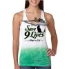  Next Level Ombre Burnout Racerback Tank Thumbnail