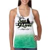  Next Level Ombre Burnout Racerback Tank Thumbnail