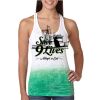  Next Level Ombre Burnout Racerback Tank Thumbnail