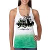  Next Level Ombre Burnout Racerback Tank Thumbnail