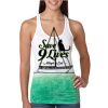  Next Level Ombre Burnout Racerback Tank Thumbnail