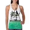  Next Level Ombre Burnout Racerback Tank Thumbnail