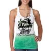  Next Level Ombre Burnout Racerback Tank Thumbnail