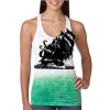  Next Level Ombre Burnout Racerback Tank Thumbnail