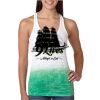  Next Level Ombre Burnout Racerback Tank Thumbnail