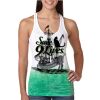  Next Level Ombre Burnout Racerback Tank Thumbnail