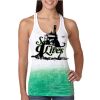  Next Level Ombre Burnout Racerback Tank Thumbnail