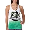  Next Level Ombre Burnout Racerback Tank Thumbnail