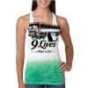  Next Level Ombre Burnout Racerback Tank Thumbnail