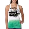  Next Level Ombre Burnout Racerback Tank Thumbnail