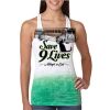  Next Level Ombre Burnout Racerback Tank Thumbnail