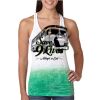  Next Level Ombre Burnout Racerback Tank Thumbnail