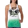  Next Level Ombre Burnout Racerback Tank Thumbnail