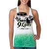  Next Level Ombre Burnout Racerback Tank Thumbnail