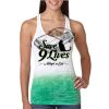  Next Level Ombre Burnout Racerback Tank Thumbnail