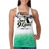  Next Level Ombre Burnout Racerback Tank Thumbnail