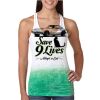  Next Level Ombre Burnout Racerback Tank Thumbnail